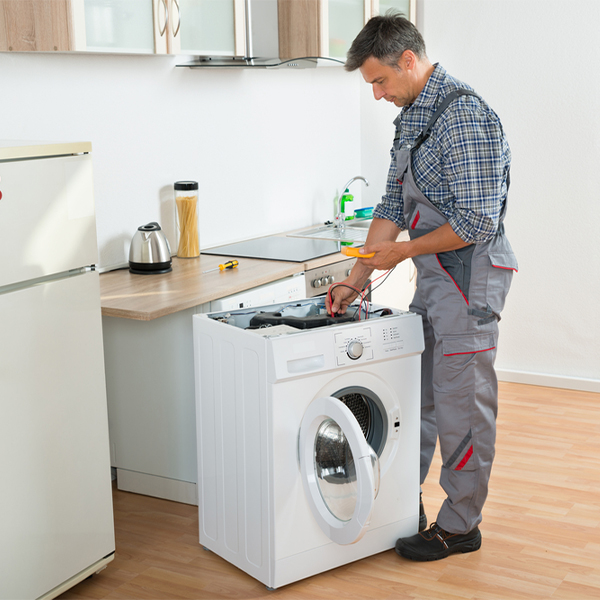 can you walk me through the steps of troubleshooting my washer issue in Allendale